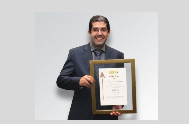TVCABO premiada com Golden Arrow 14-05-2013